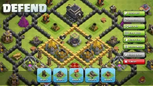 Clash of clans Mod apk : unlimited gems and Max Heroes 2