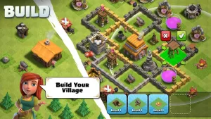 Clash of clans Mod apk : unlimited gems and Max Heroes 4