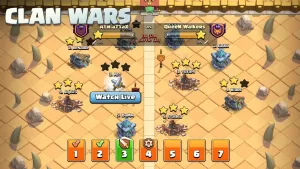 Clash of clans Mod apk : unlimited gems and Max Heroes 6