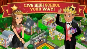 High School Story Mod Apk | Unlimited Coins, Rings and Books 2