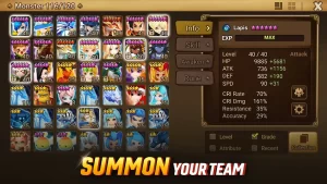 Summoners War Mod Apk | Unlimited HP, Anti-Bank & Crystals 2