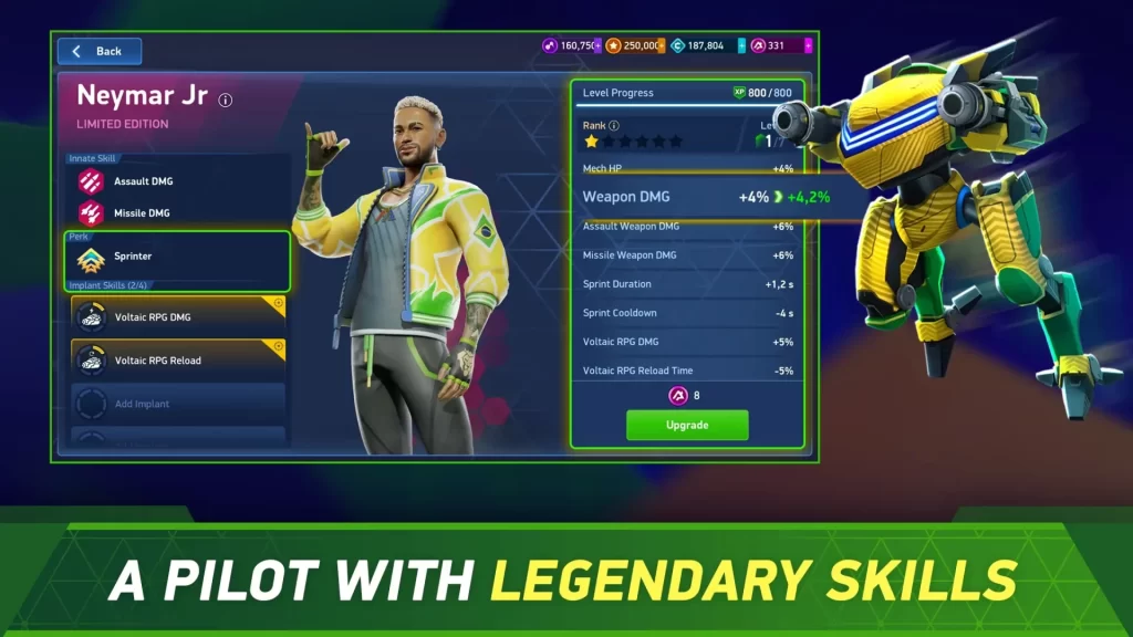 free legendary skills