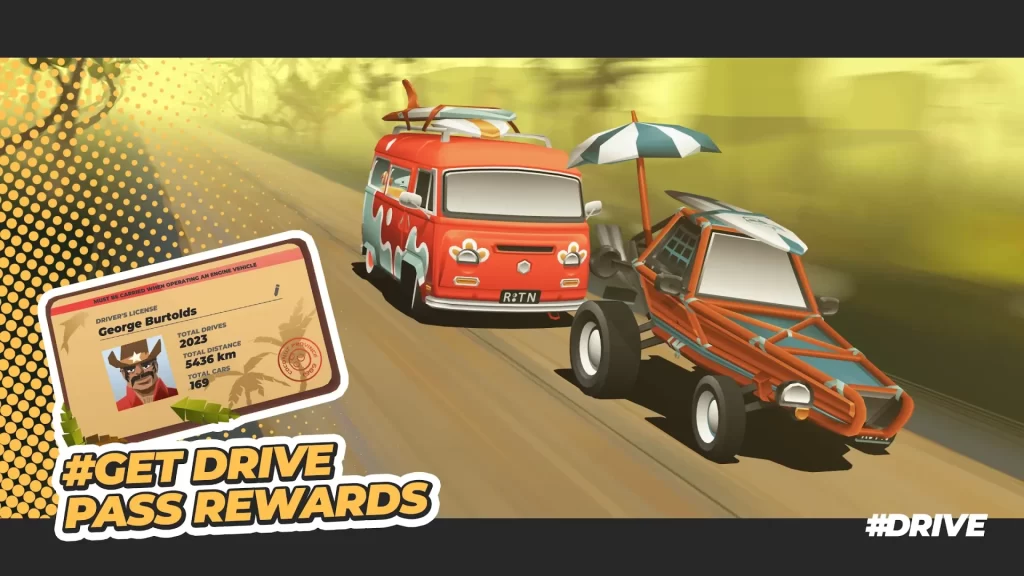 #Drive pass rewards