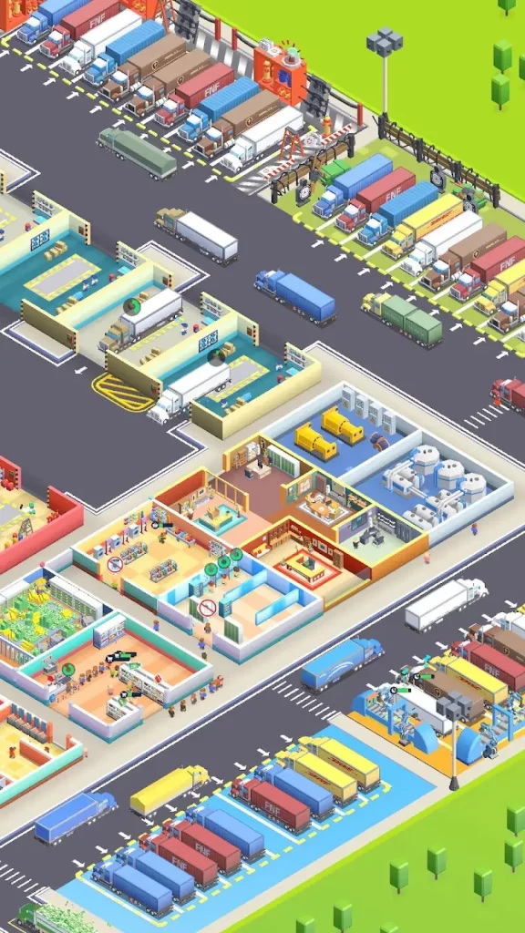 travel center tycoon features