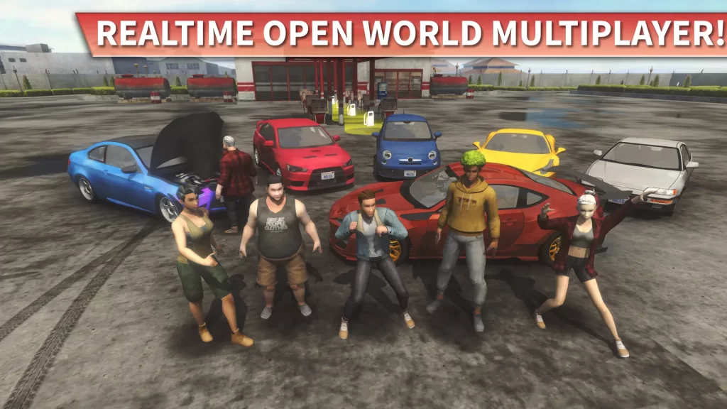 Car Driving Online Real time multiplayer