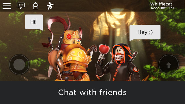 chat with friends.