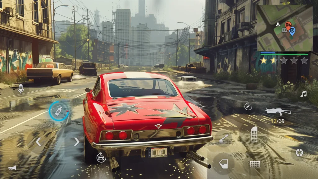 MadOut 2 Mod APK Unlocked all weapons